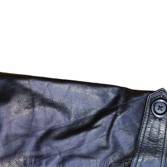 Soul Revolver "Heist" Leather Italian Lamb Leather Motorcycle Jacket Men's 3XL - Picture 4 of 6